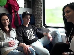 Alex Black - Young Couple Got Agreed To Have Four-way With Us On Crowded Train For Money Watch Full Flick In 1080p Streamvid.net