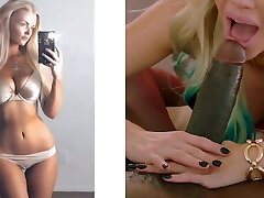 BBC Influence - Big Black Cock and white instagram models