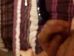 quiet quickie sixty nine with huge black dildo