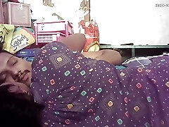 Indian village house wife lips hot kissing