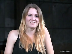 Slutty blonde bint lets a dangled black fellow have his way with her