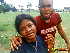 Real Africans - Homemade Gonzo Sex Tape Girlfriend Pissing On My Huge Black Cock