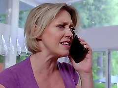 Busty mature Dee Williams enjoys riding a large black shaft Busty mature Dee Williams enjoys riding a large black shaft