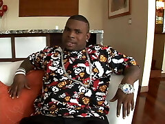 Hot sweetheart enjoys getting her wet pussy pummeled deep with a huge black pole