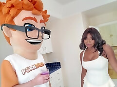 I Spank Amari Anne’s Big Butt in a Cum-Splashed Tennis Afterparty!