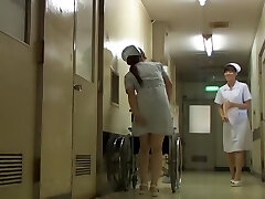 Nurse got her yellow and dark-hued g-string seen on sharking movie