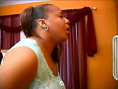 Ebony chick with big butt in celestial outfit banged Ebony chick with big butt in celestial outfit banged