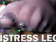 Ebony Nylon Soles by the Christmas Tree