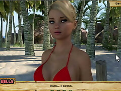 Lewd Island #7 - probing the beach