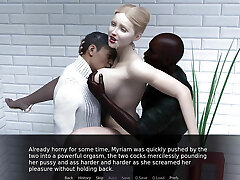 Project Myriam - Naughty Housewife Pummeling with 2 Perverts - Three Dimensional game, HD, 60 FPS