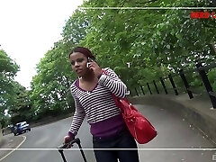 Cum on tits and face with a ebony cutie giving a nice gullet job pov Cum on tits and face with a ebony cutie giving a nice gullet job pov