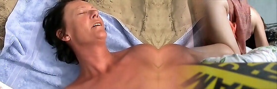 Porno nackt strand