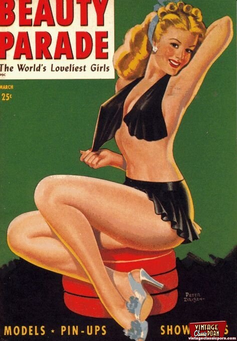Vintage Porn Magazine Gallery - Several vintage porn covers