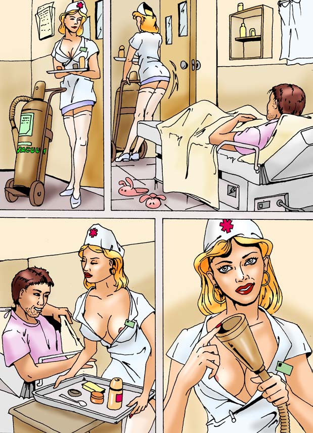 Nurse Bondage Cartoon | BDSM Fetish