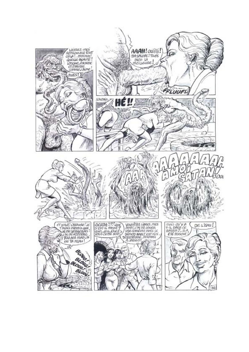 868px x 1228px - Cruel BDSM comics - Hilda 3