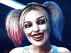 Rescraft Harley Quinn eager for Hard Sex Delicious Perfect Tits, Sweet Small room chaging 3D HENTAI PORN