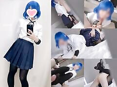 Bocchi sex 15 tahun virgin Rock Ryo Yamada cosplay sex creampie video.