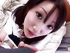 Bored Japanese girl tries lady suzjane hd asha with her big friend and makes him cum hard