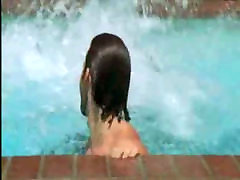 Gregory Michael nude scene in a pool