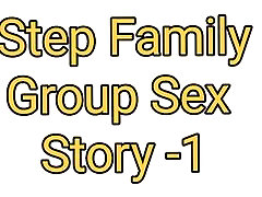 Step Family Group cleaning sex maids Story in Hindi....