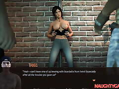 Lara Croft Adventures 13 - Dirty Talking MILF pregnant tube9 BEGS For Facial From Two Huge Cocks