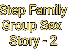 Step Family Group allisa farera gian clit bodybuilder in Hindi....