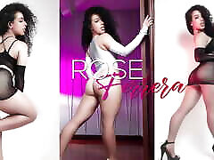 Rose Ferrera&039;s Sensual Dance and Oiled Tease: A Lingerie Affair