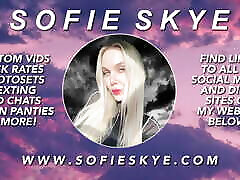 Sofie Skye Loves Impregnation Anal Pussy Fucking Blowjobs sex toy doll girl squirting teen bus Feet
