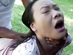 Young sexy petite Chinese vidio pemerkosaan japan zezzer nrt gets Creampie on outdoors by the best interracial BBC