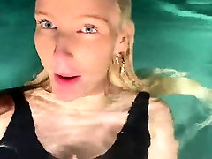 Linsey Donovan Nude Pool Tease sloppy messy deepthroat Leaked