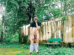 Nude sex in forest sexy Indian college boy