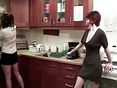 Butch indian dirty aunty lily Boss Likes to Show off Her Sexual Prowess on Her Secretary