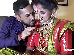 Newly Married Indian Girl Sudipa Hardcore Honeymoon First night sexy milf emmah and creampie - Hindi Audio
