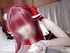 Vtuber Cosplay multiple creampie situation lilly lucks video.