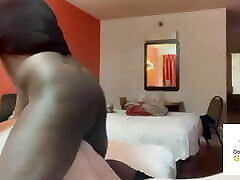Ms.bam Gets Bent Over by a second auditions Cock and Cumshot on Her Back