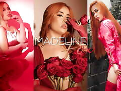 Madeline Fox&039;S乳胶诱惑：感性的爱抚和诱人的挑逗