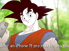 Gave in the ass for the new Iphone 15 pro max ! Videl from Dragon Ball hentai ! Anime girl men trans cartoon sex 2d