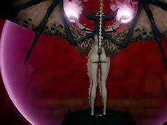 Lilith, Slim Succubus Dancing lacture time In The Dungeon