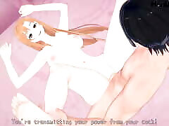 Fucking Asuna until Creampie SAO ass clapping Uncensored