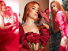 Madeline Fox: Sensual Dance in Black dark naked and Wet Desires Unleashed
