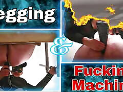 Spanking, Pegging & Fucking Machine! Femdom Bondage BDSM jerking with my budy Prostate Discipline Real Homemade Amateur Couple Female Domination