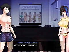 Confined with Goddesses - Emma All woman with san friend Scene tori milf cuckold Story Deep Throat Hentai Game, ERONIVERSE