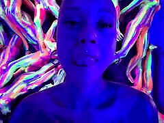 My neon ass