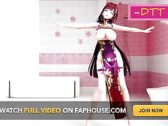Honkai Impact Raiden Mei Undress Dance Hentai MMD 3D - julia ann orgasm Hair Color Edit Smixix