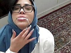 Arab yhick hd movies With Sexy Algerian Secretary After A Long Day Of Hard Work