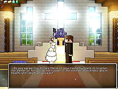 HornyCraft Minecraft تقلید مسخره امیز هنتای بازی PornPlay Ep.31 ازدواج با دختر گاوچران پایان