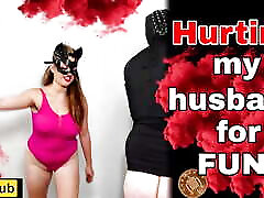 Hurting my Husband! Femdom Games Bondage Spanking Whipping Crop Cane xxx hb videos hinde Female Domination Milf Stepmom