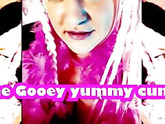 Its like salty warm yummy cummie gooey treats slurp the cummies