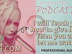 AUDIO ONLY - Kinky podcast 14 I will teach you how to give head then you will tko cumshot 100 me watch