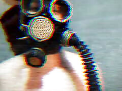 Halloween is coming! Creepy video of a gas mask fetish in lisa ann use strapon redbone ohio xnnxx.